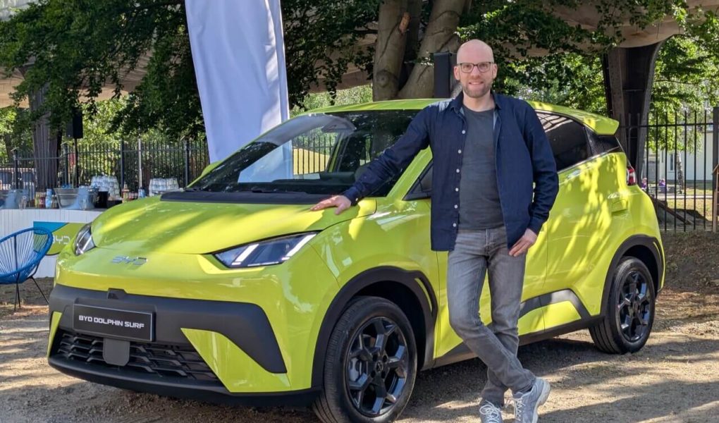 Bester Elektro-Kleinwagen in der 20.000-Euro-Klasse: Daniel Przygoda testet den neuen BYD Dolphin Surf.